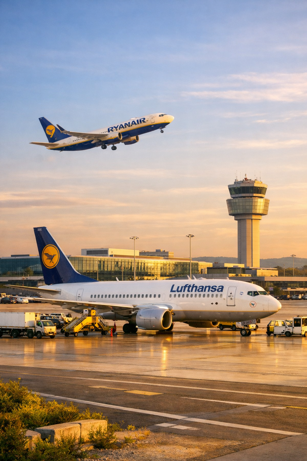 Voli e servizi aeroportuali
